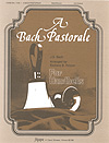 Bach Pastorale Handbell sheet music cover